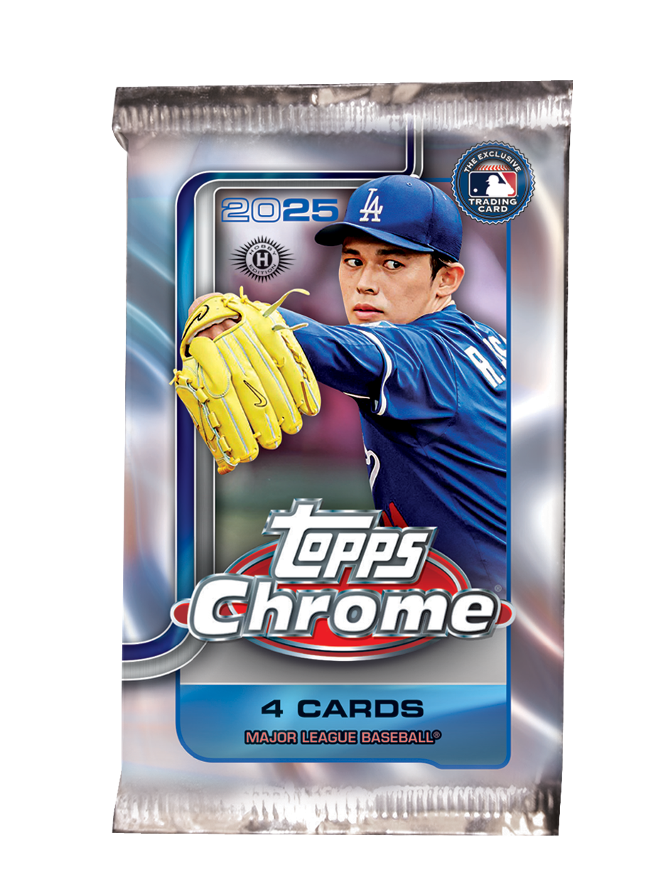 2025 Topps Chrome Baseball Hobby Pack