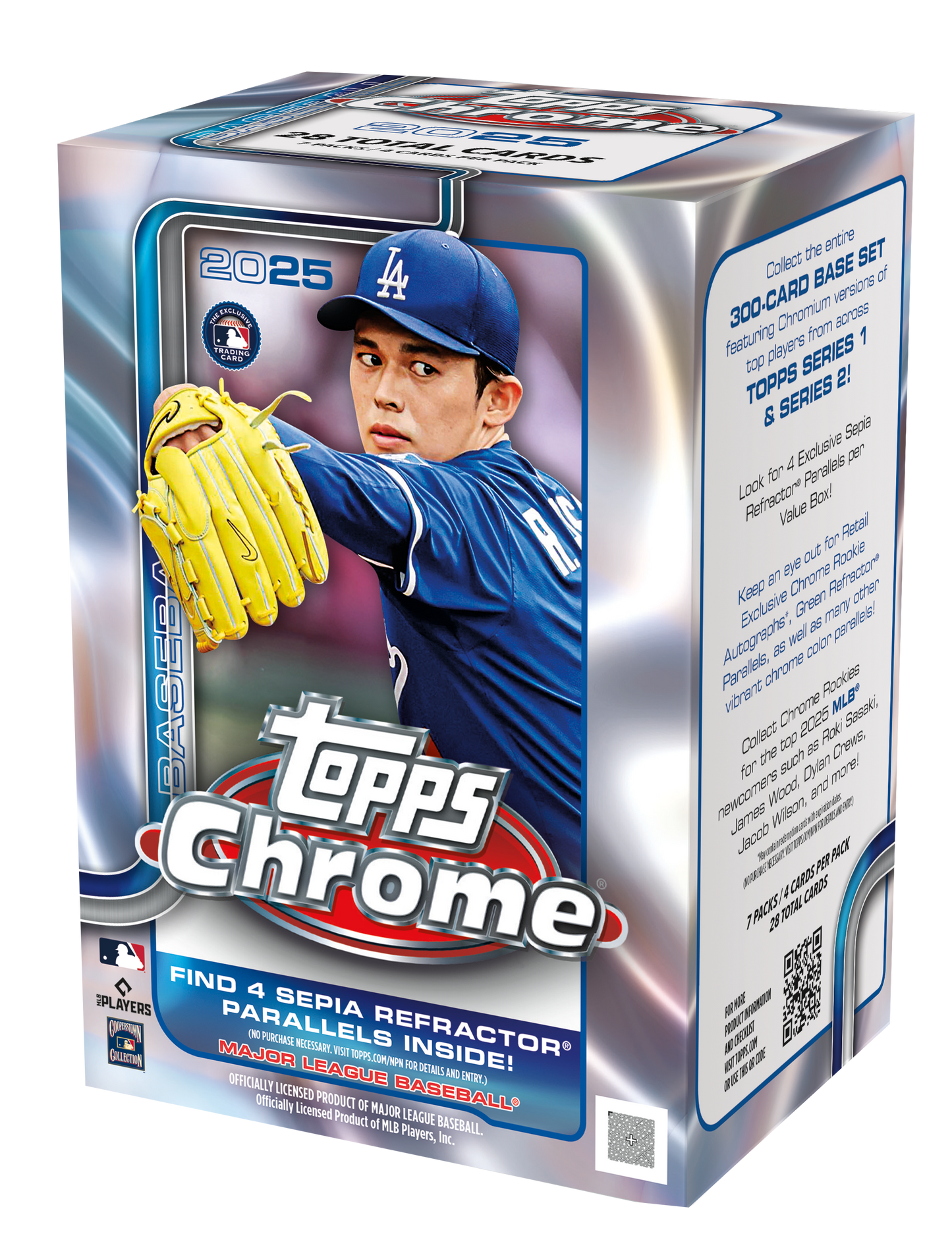 2025 Topps Chrome Baseball Value Blaster Box