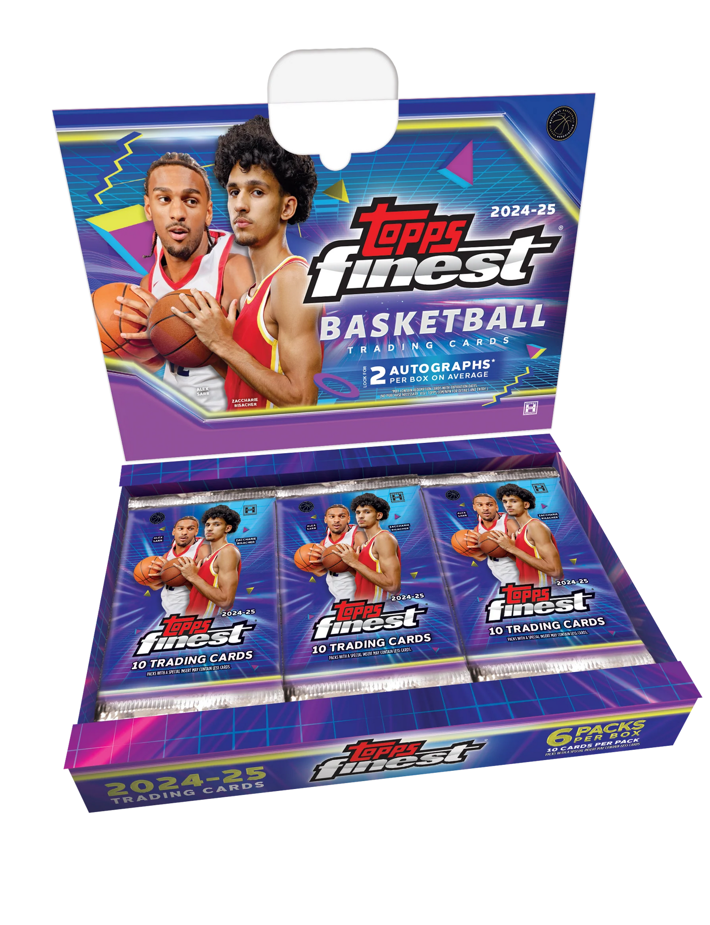 2024-25 Topps Finest NBA Basketball Hobby Box
