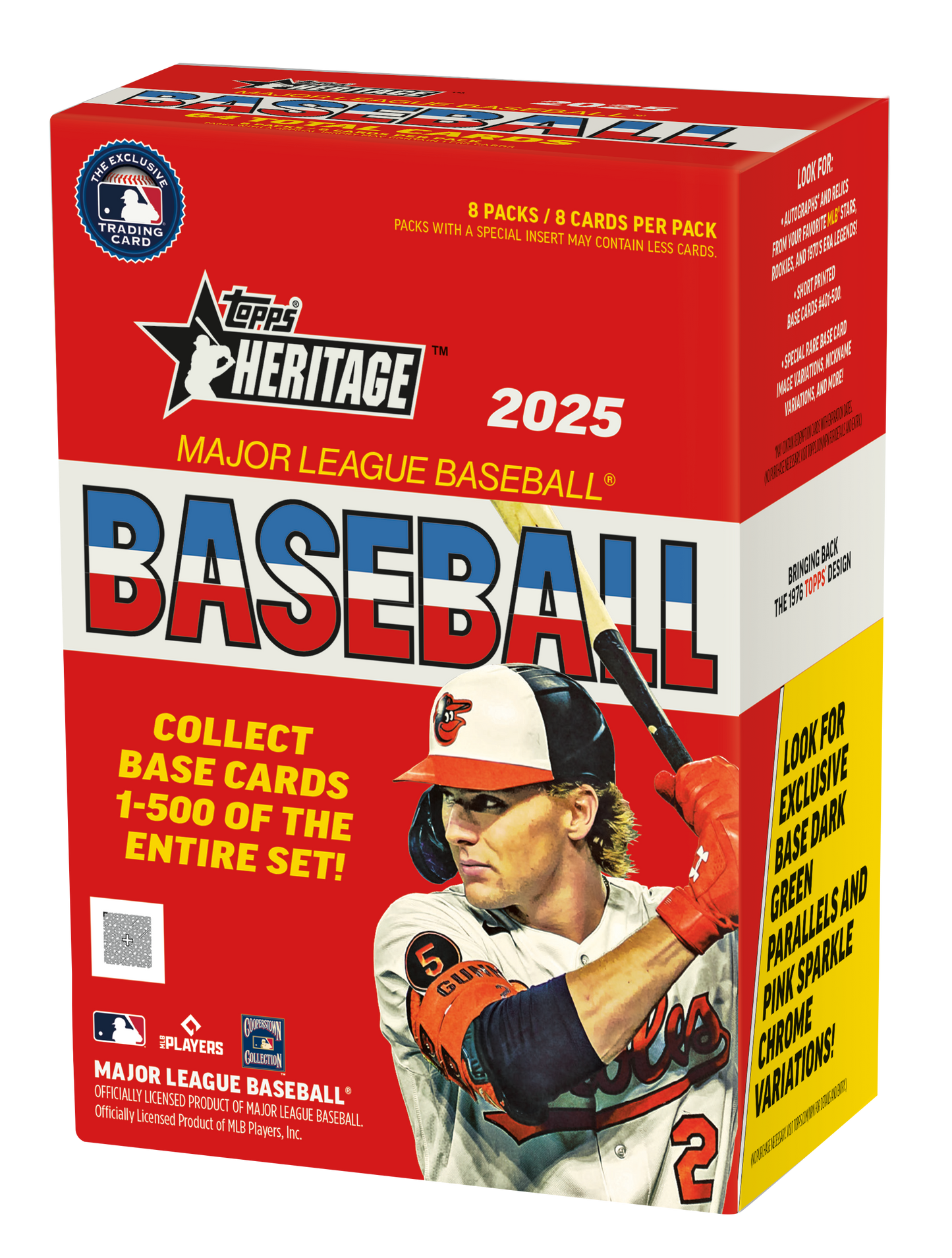 2025 Topps Heritage Baseball Value Blaster Box