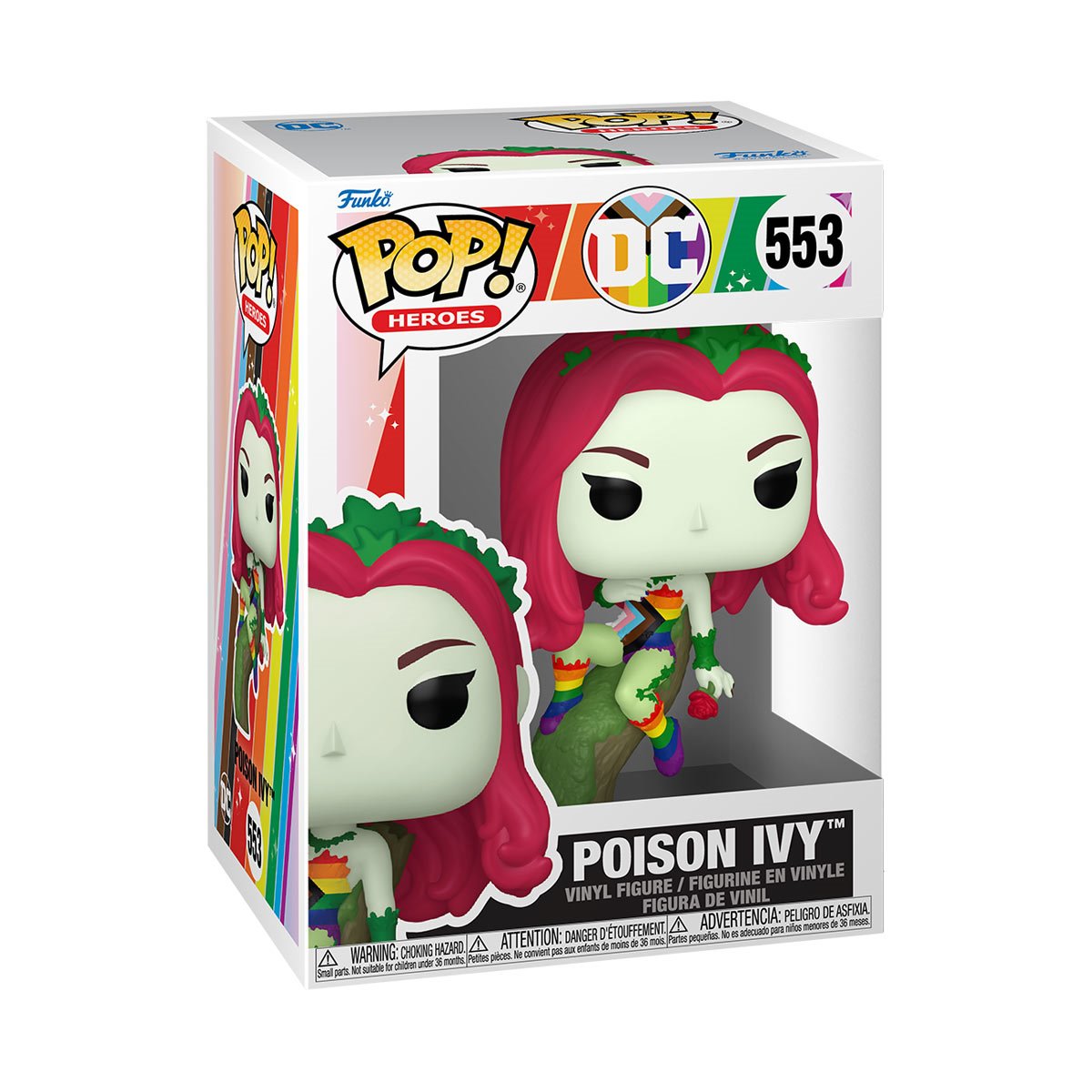 Pop Heroes DC Pride 2025 Poison Ivy Vinyl Figure