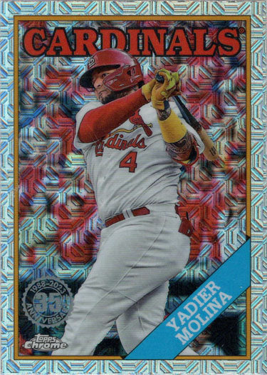 Topps Series Two Baseball 2023 Chrome Silver Card 2T88C-21 Yadier Molina