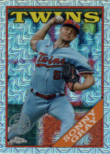Topps Series Two Baseball 2023 Chrome Silver Card 2T88C-27 Sonny Gray