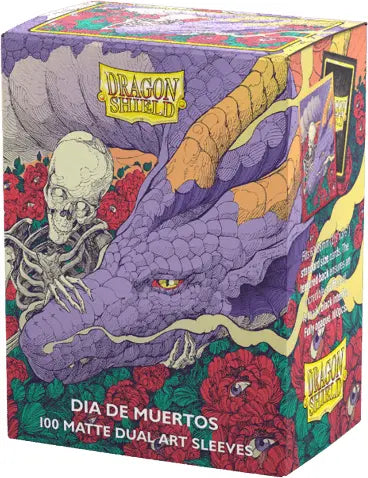 Dragon Shield Brushed Art Sleeves - Dia De Muertos 100ct
