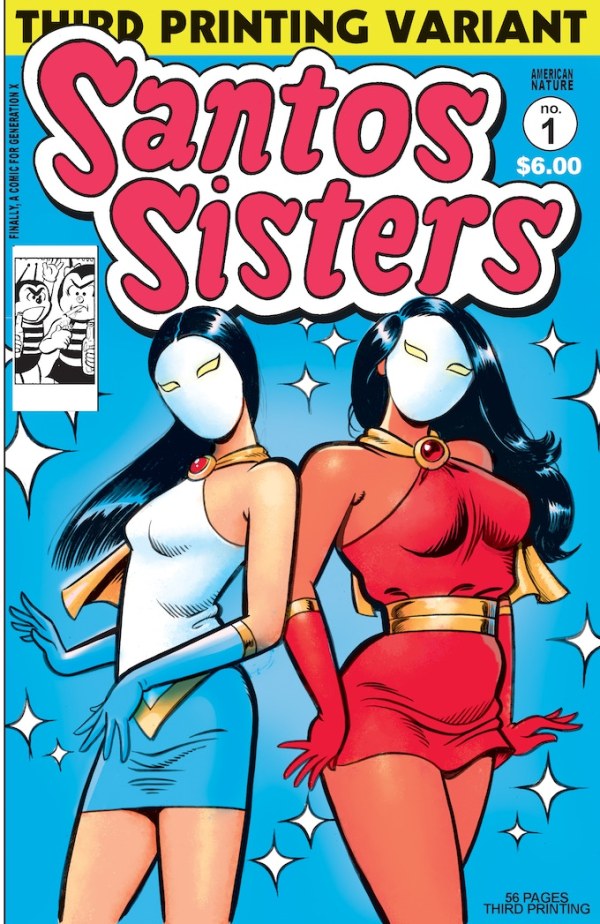 Giant Sized Santos Sisters #1 3rd Print Cover B Greg & Fake Variant
