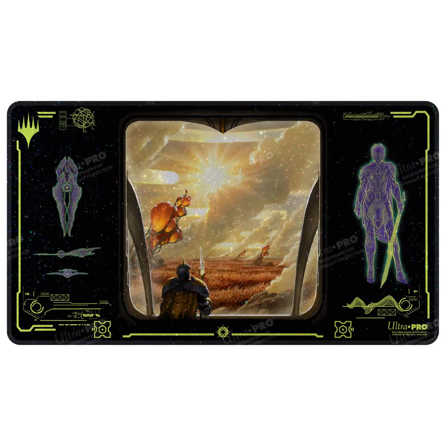 Ultra PRO Edge of Eternities Adagia, Windswept Bastion HOLOFOIL® Playmat for Magic: The Gathering