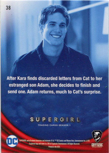 Supergirl Season 1 Rainbow Foil Board Base Variant Card 38