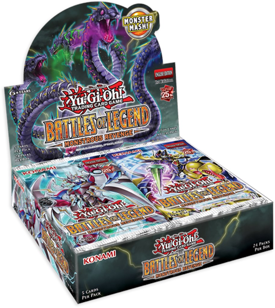 Battles of Legend: Monstrous Revenge - Booster Box (1st Edition) Digital Heroes Battles of Legend: Monstrous Revenge - Booster Box (1st Edition) Digital Heroes