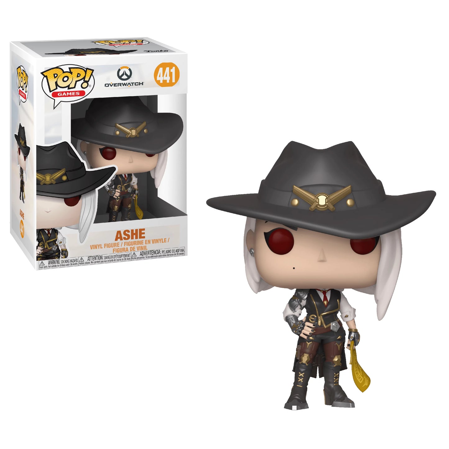 Pop Games 441 Overwatch Ashe Vinyl Figure