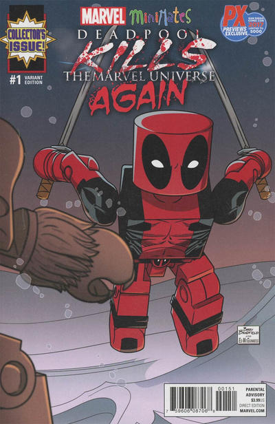 Deadpool Kills Marvel Universe Again #1 MiniMates Variant