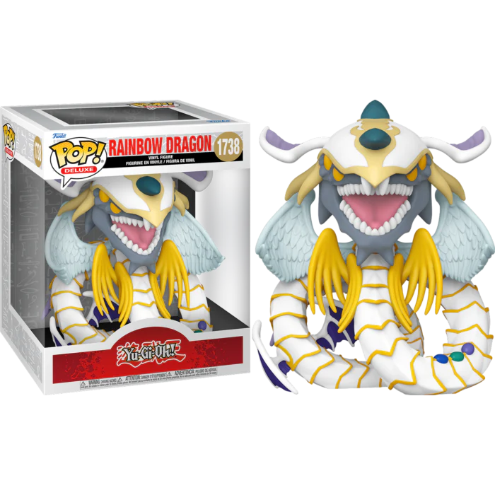 Pop Deluxe 1738 Yu-Gi-Oh Rainbow Dragon Vinyl Figure