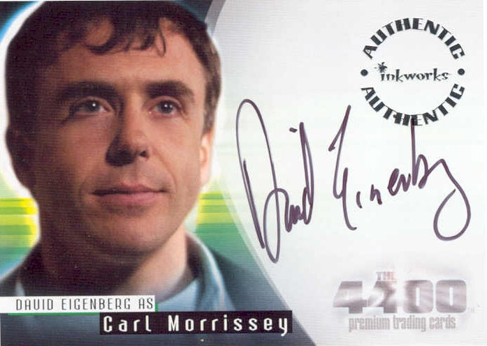 The 4400 Season 1 Autograph Card A8 David Eigenberg