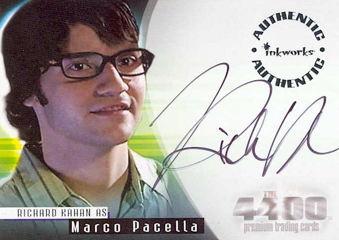 The 4400 Season 1 Autograph Card A9 Richard Kahan