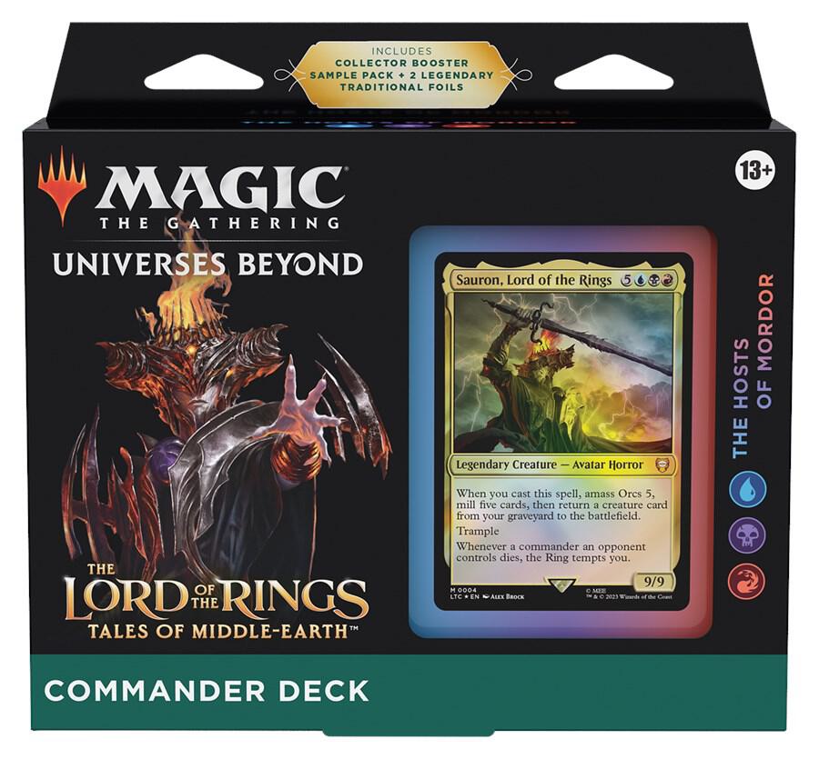The Lord of the Rings: Tales of Middle-earth - Commander Deck (The Hosts of Mordor)