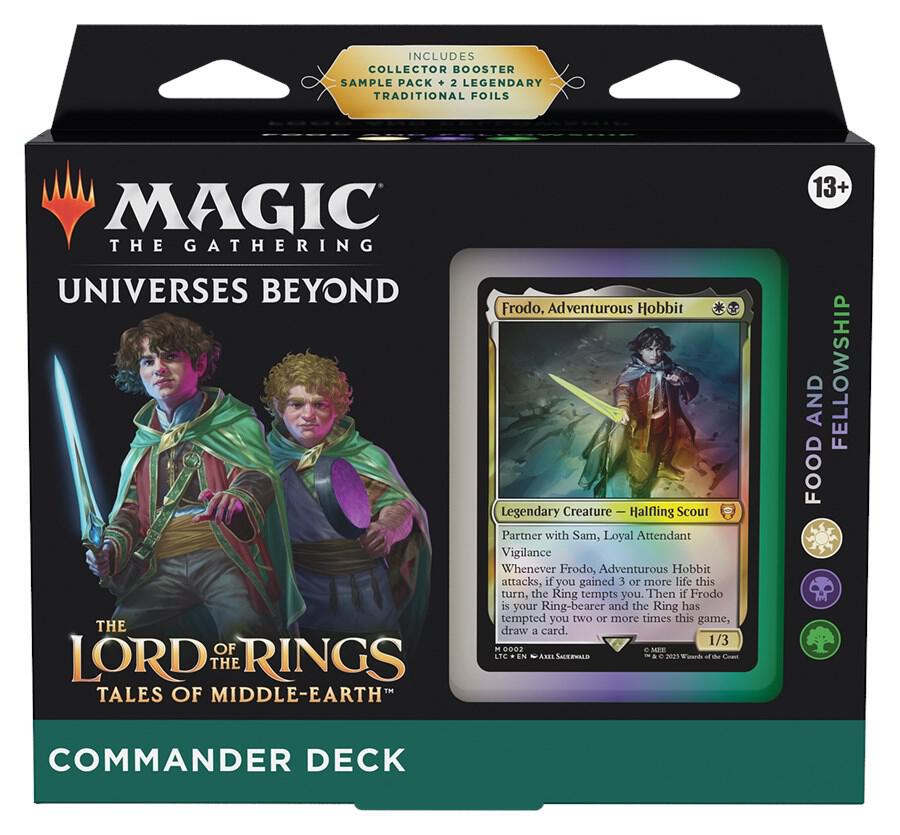 The Lord of the Rings: Tales of Middle-earth - Commander Deck (Food and Fellowship)