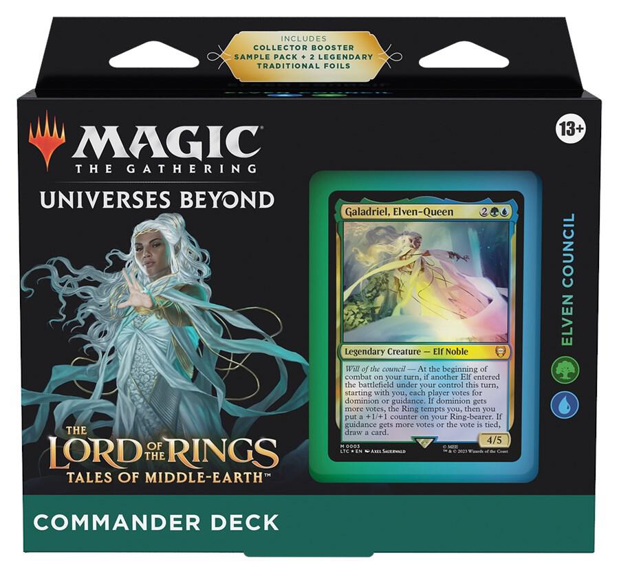 The Lord of the Rings: Tales of Middle-earth - Commander Deck (Elven Council)