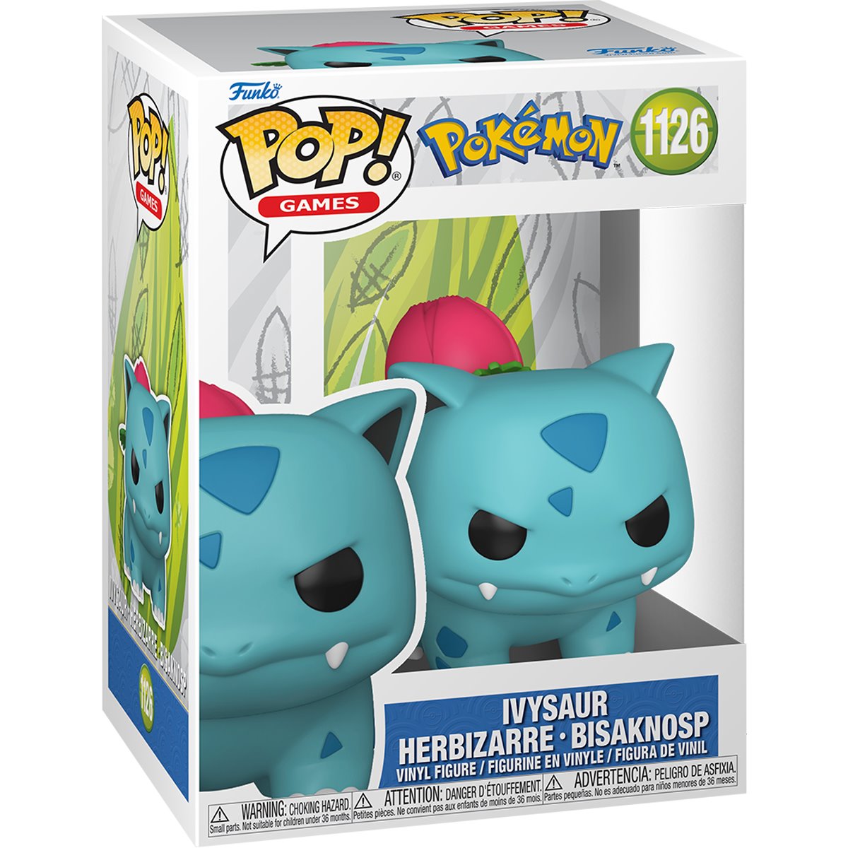 Pop Games 1126 Pokemon Ivysaur Figure