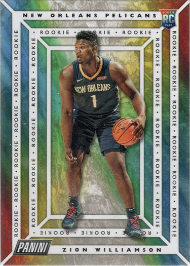 Panini Player of the Day 2019-20 Base Rookie Card 51 Zion Williamson