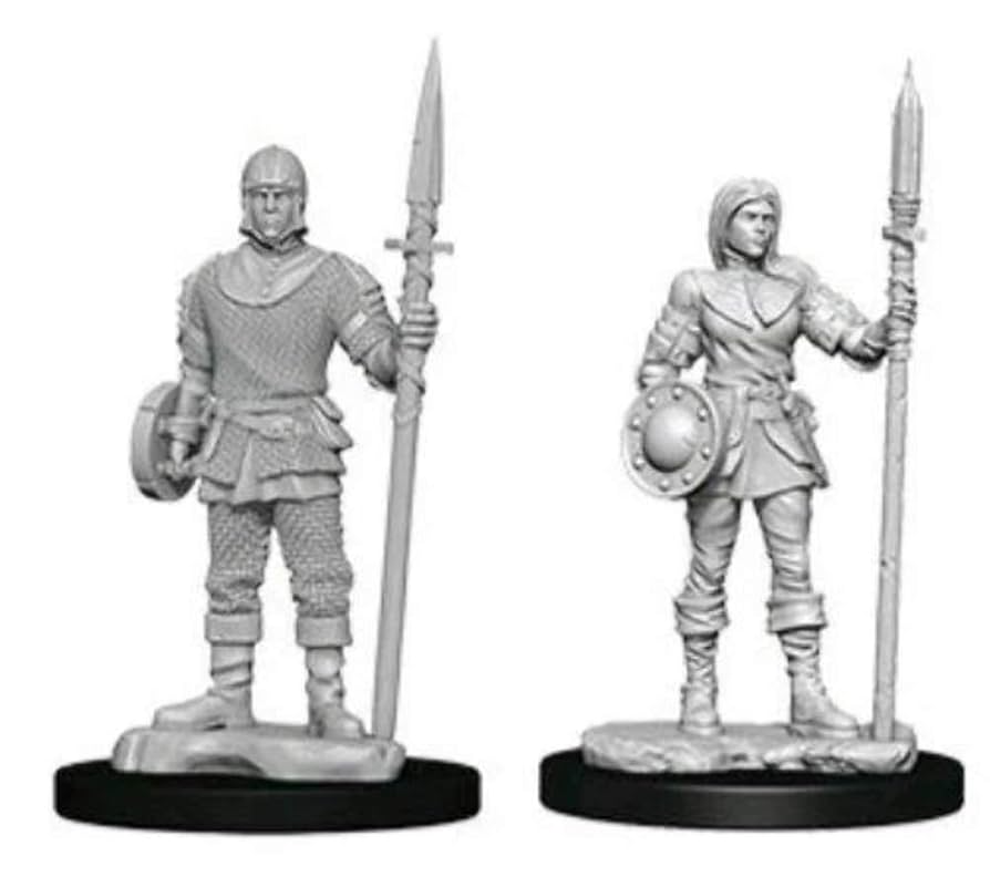 Deep Cuts Miniatures - Unpainted: Guards