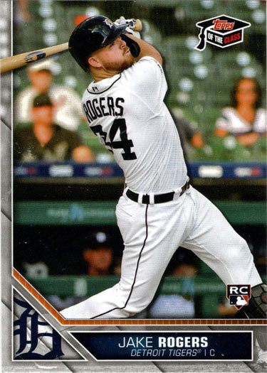 Topps Of The Class Baseball 2020 Base Card 53 Jake Rogers