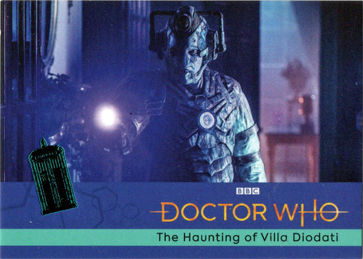 2022 Doctor Who Series 11 & 12 Teal Parallel Card 54 "The Haunting Of..." /99