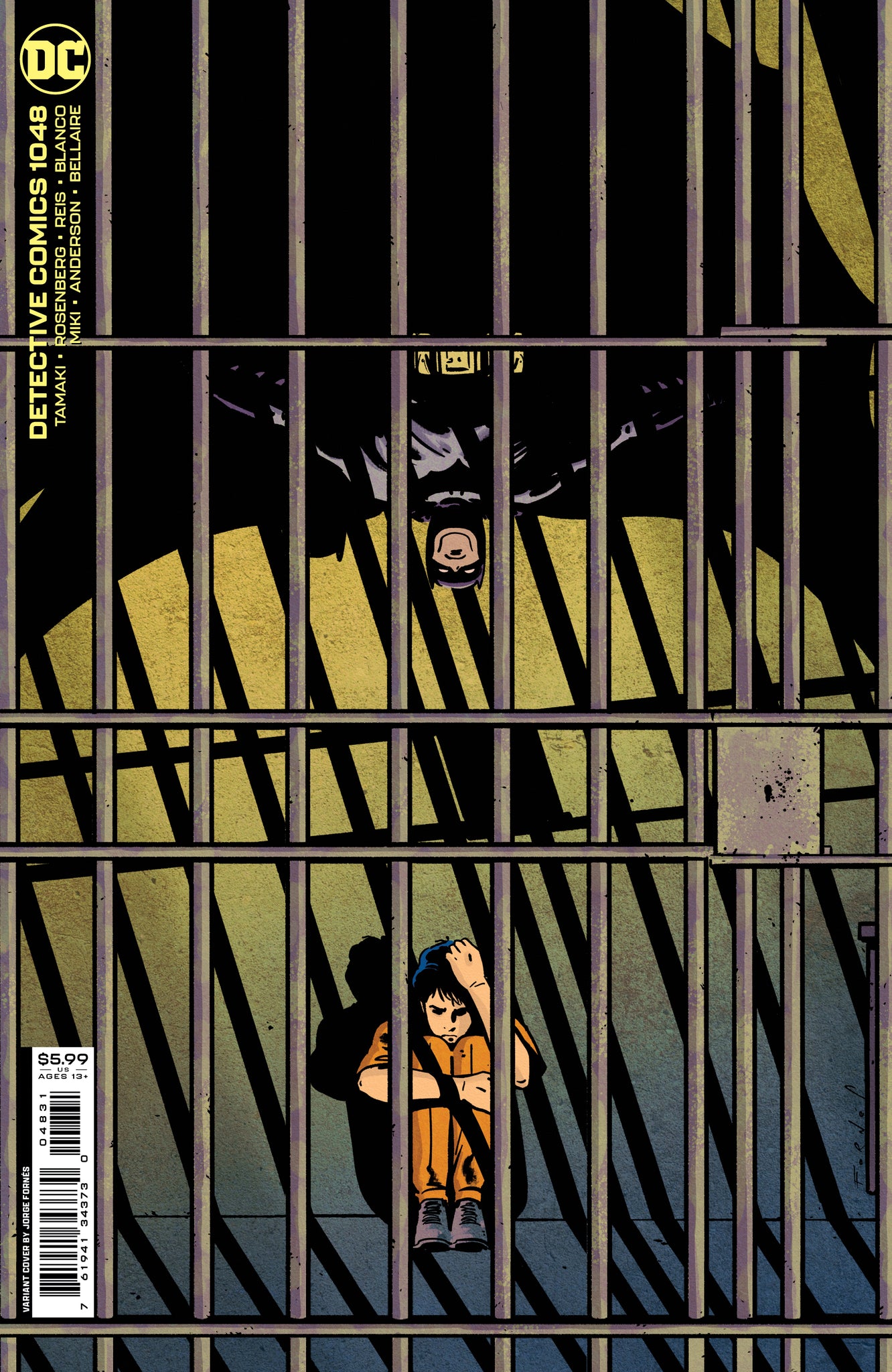 Detective Comics #1048 Cover C 1 in 25 Jorge Fornes Card Stock Variant