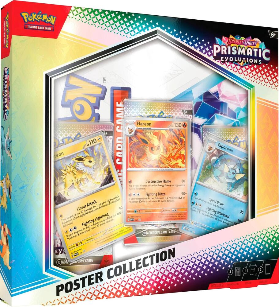 Pokemon TCG Prismatic Evolutions Poster Collection