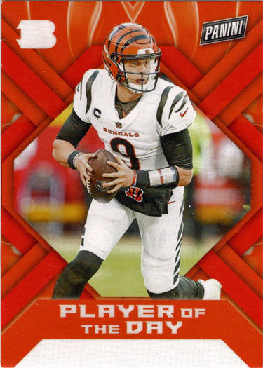 Panini Player Of The Day Football 2022 Base Card 5 Joe Burrow