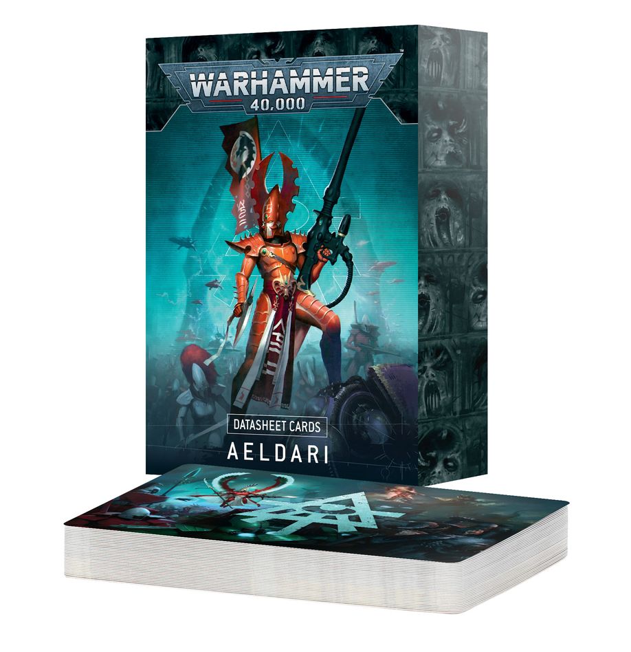 Warhammer 40k 10th Edition: Aeldari - Datasheet Cards