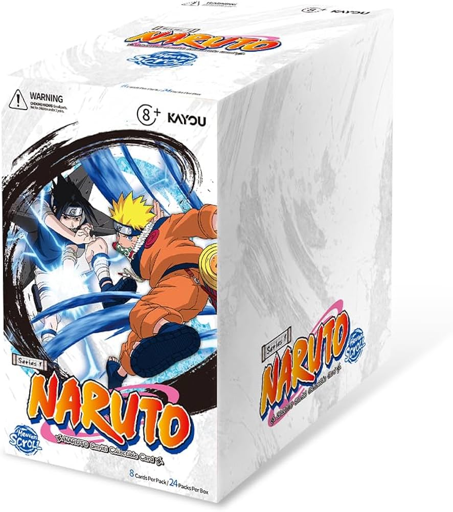 Kayou Limited Naruto Smriti Heaven Scroll Trading Card Box