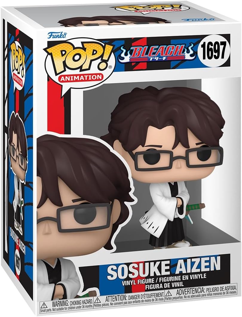 Pop Animation Bleach Aizen Vinyl Figure