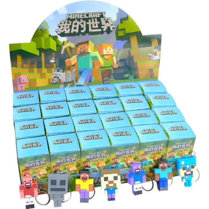 Minecraft Keychain Blind Box (Single Keychain)