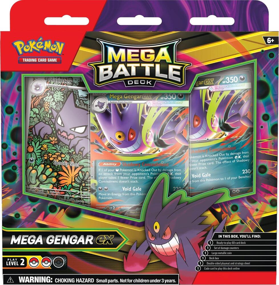 Pokemon TCG: Mega Battle Deck (Mega Gengar ex)