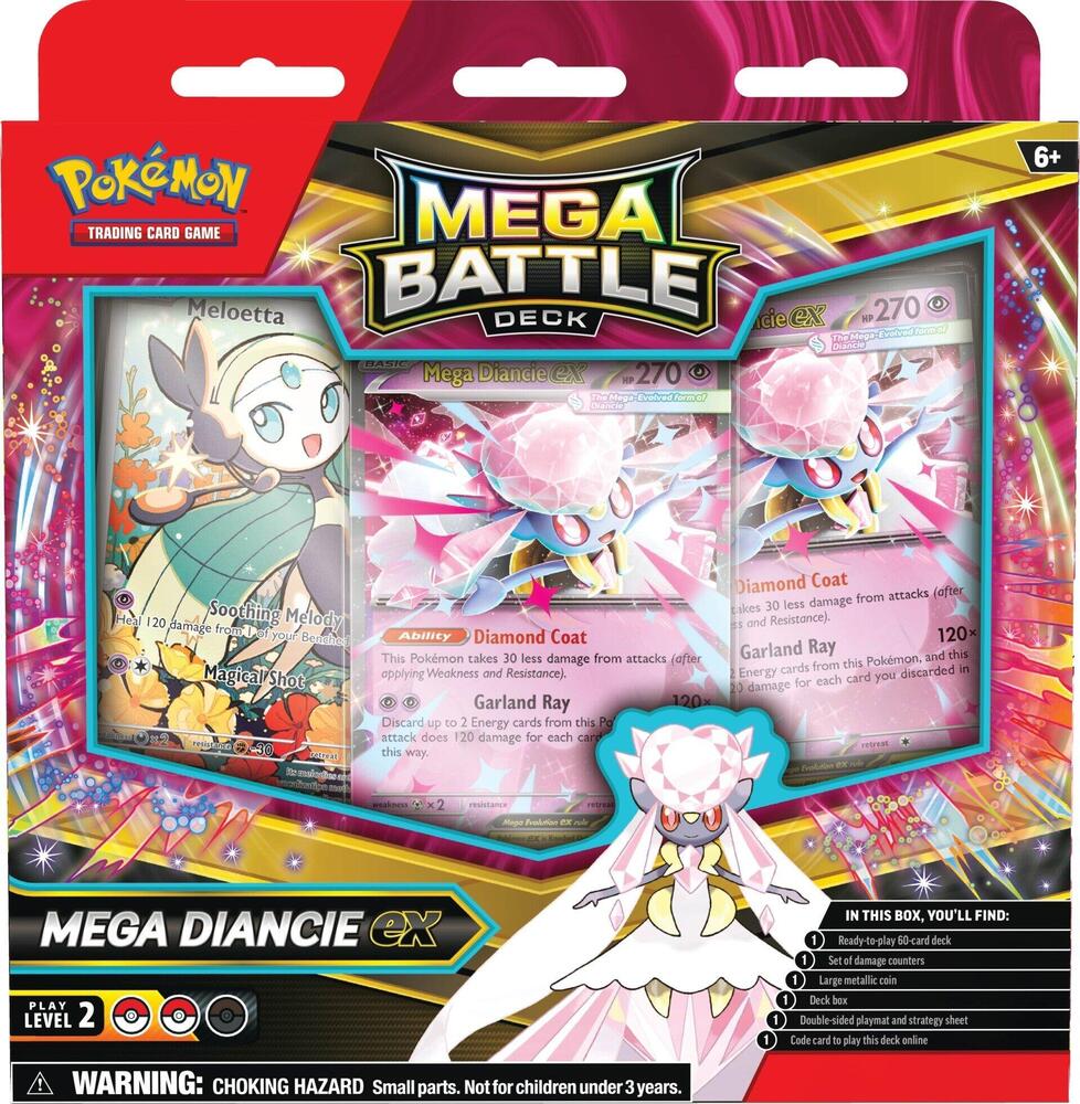 Pokemon TCG: Mega Battle Deck (Mega Diancie ex)