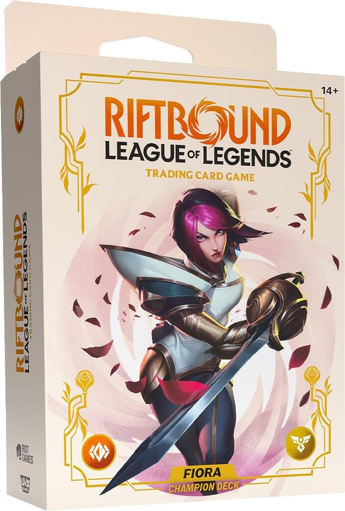 Riftbound League of Legends Trading Card Game - Spiritforged Champion Deck: Fiora