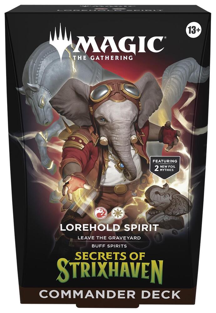 Magic MTG Secrets of Strixhaven Commander Deck - Lorehold Spirit