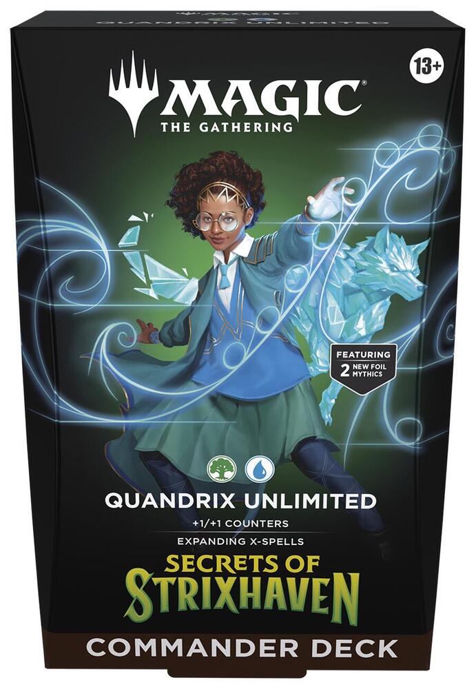 Magic MTG Secrets of Strixhaven Commander Deck - Quandrix Unlimited