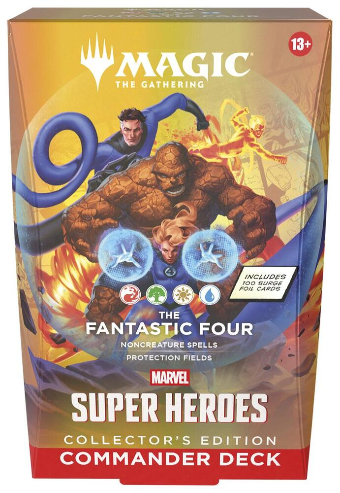 2026 Wizards Magic MTG Marvel Super Heroes Commander Deck - Fantastic Four (Collector's Edition)