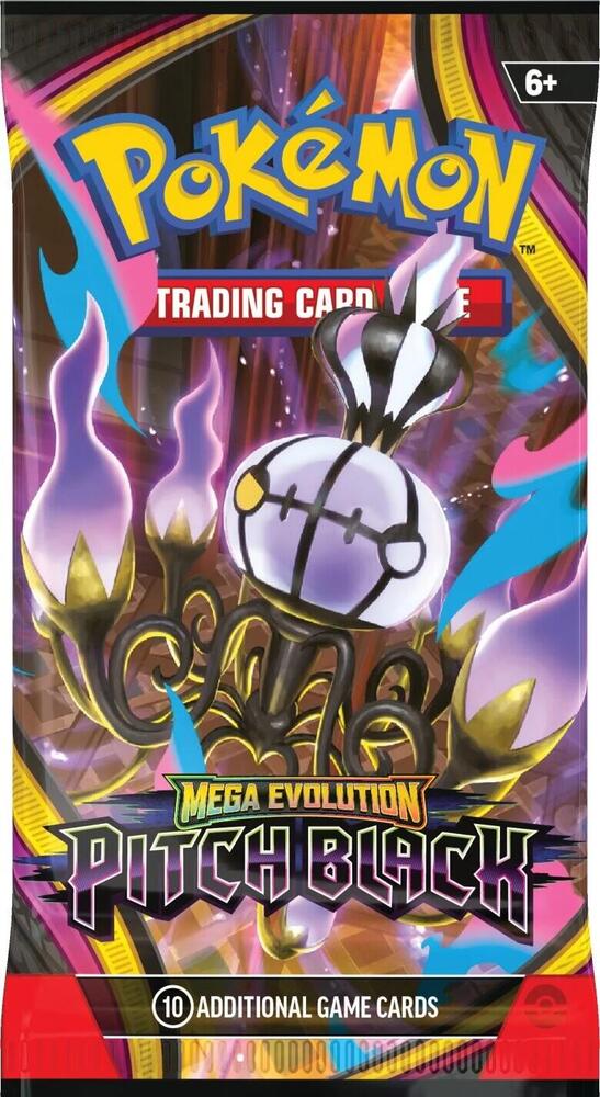 Pokemon Mega Evolution ME05: Pitch Black Booster Pack