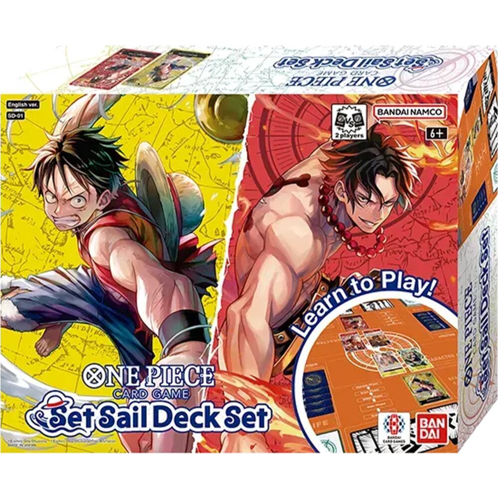 ONE PIECE TCG: Set Sail Deck Set (SD01)