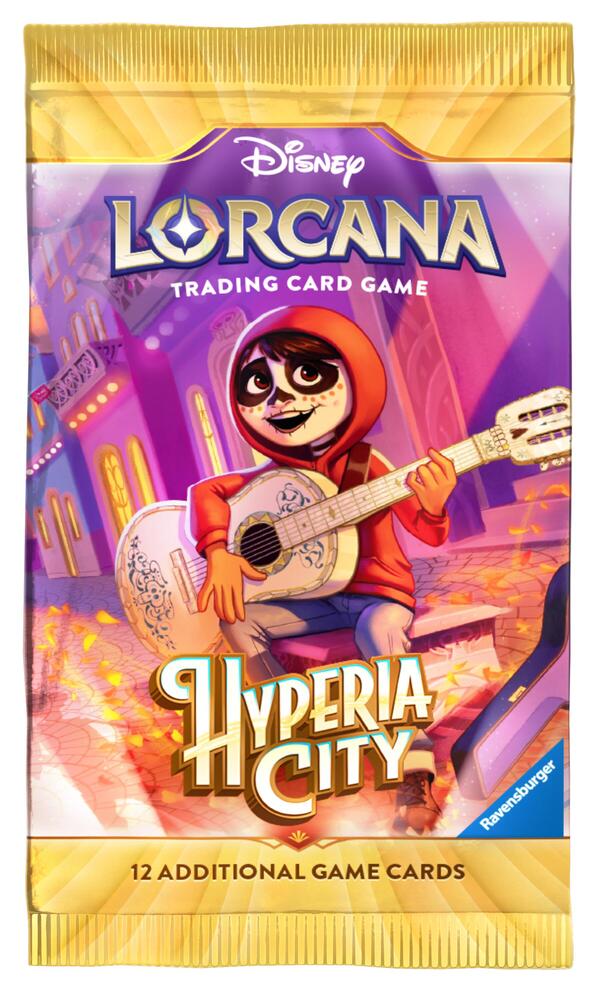 2026 Disney Lorcana Hyperia City Booster Pack