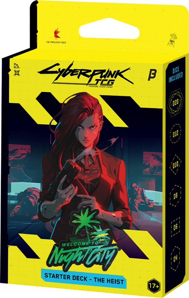 2026 WeirdCo Cyberpunk TCG: Beta Starter Deck - The Heist