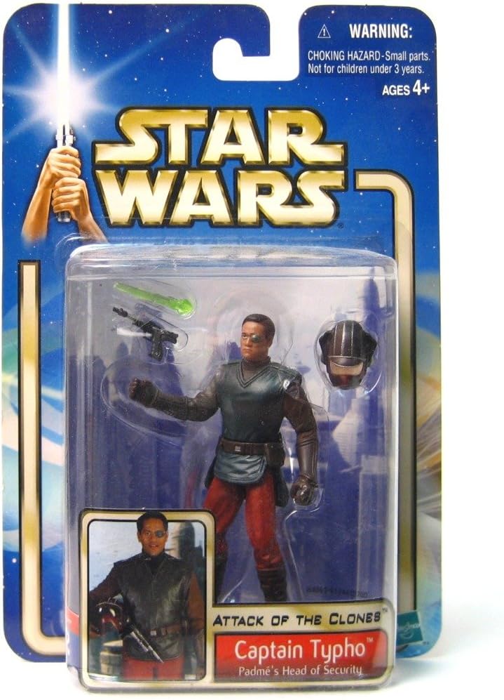 Star Wars 02/09 Captain Typho Padmé's Head of Security (with background) Action Figure