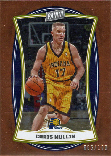 Panini Player of the Day 2022-23 Orange Foil Parallel Card 72 Chris Mullin 065/199