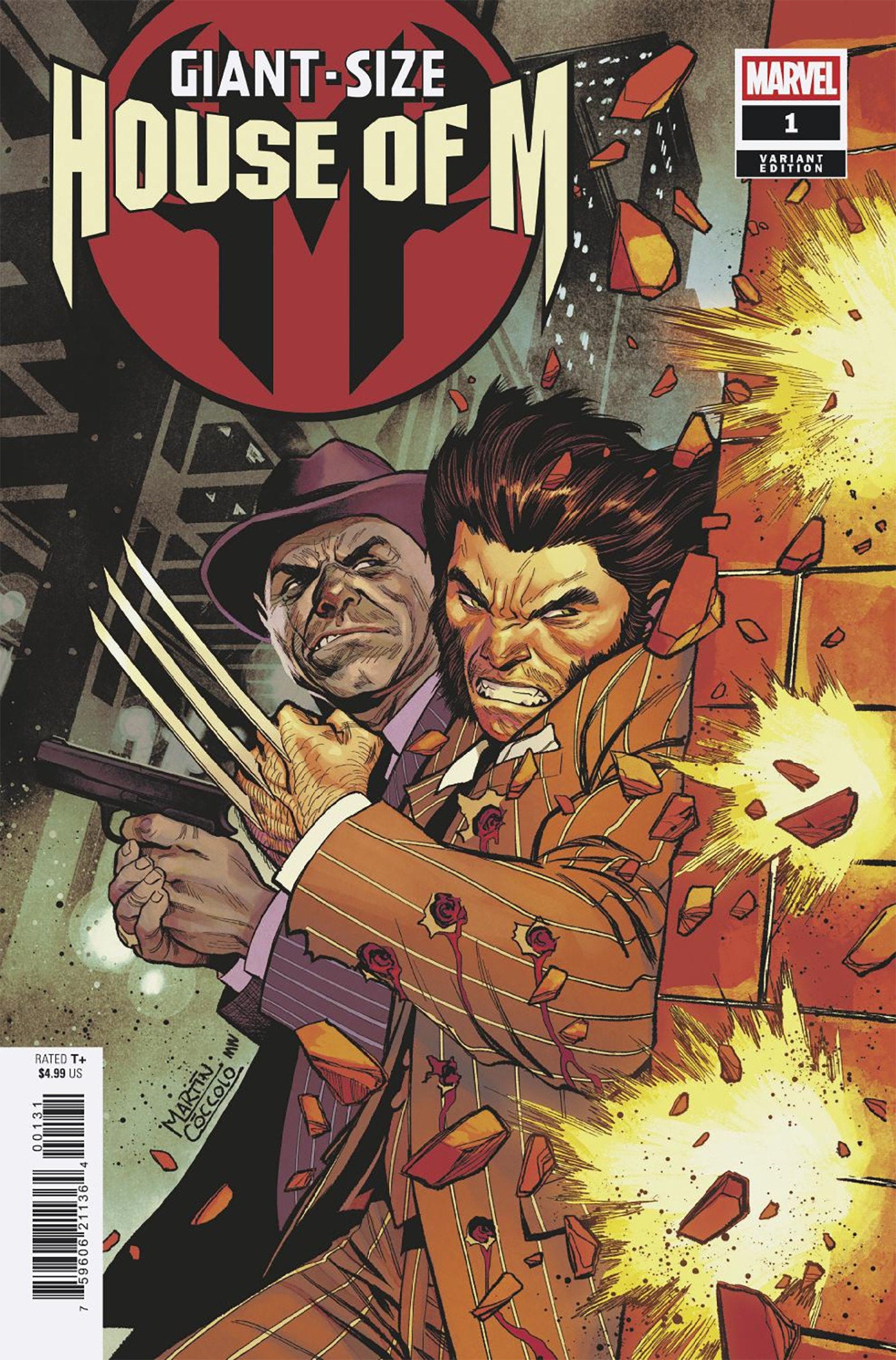 Giant-Size House Of M #1 Martin Coccolo Spoiler Variant