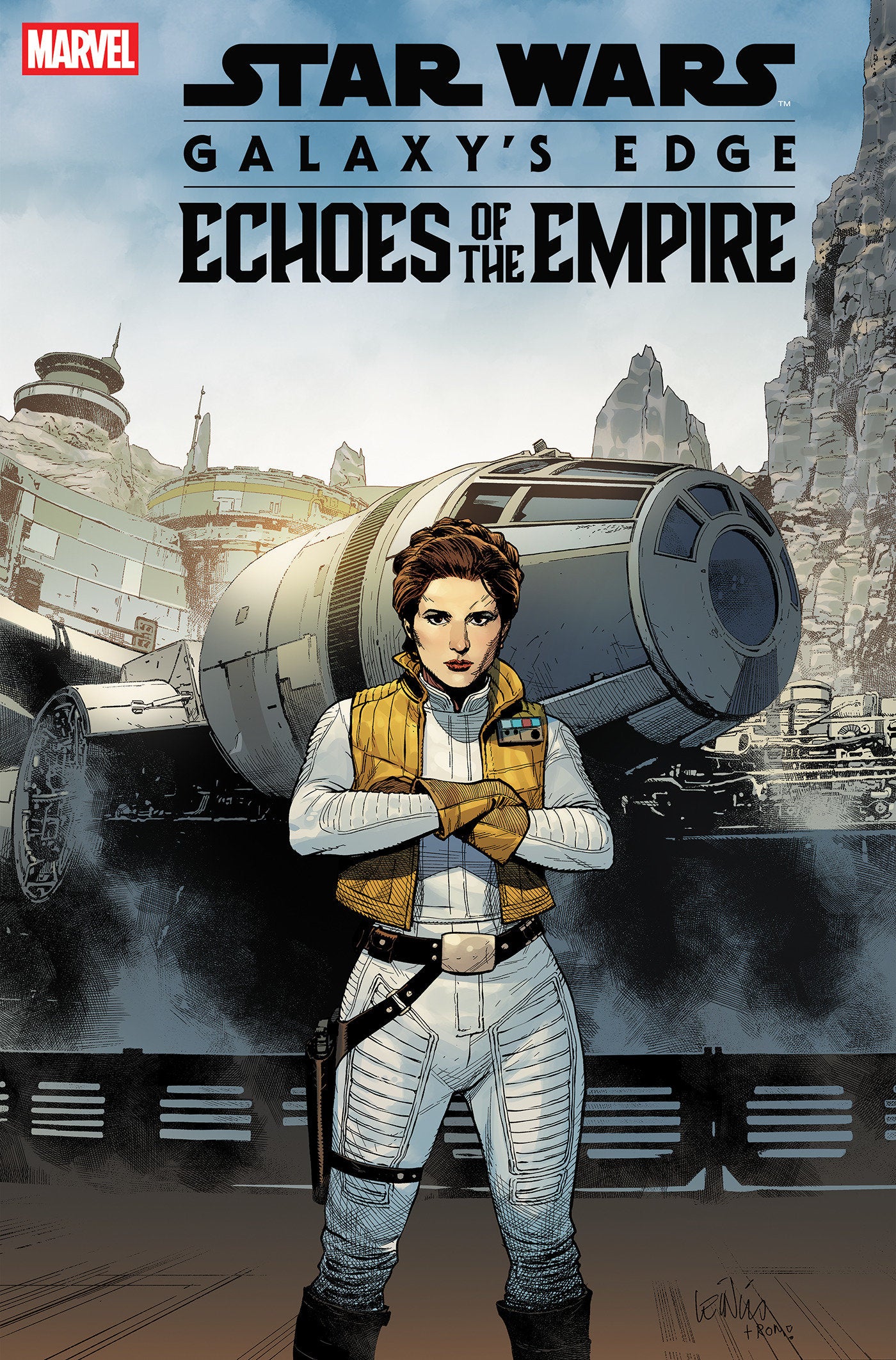Star Wars: Galaxy's Edge Echoes Of The Empire #3 Leinil Yu Leia Variant