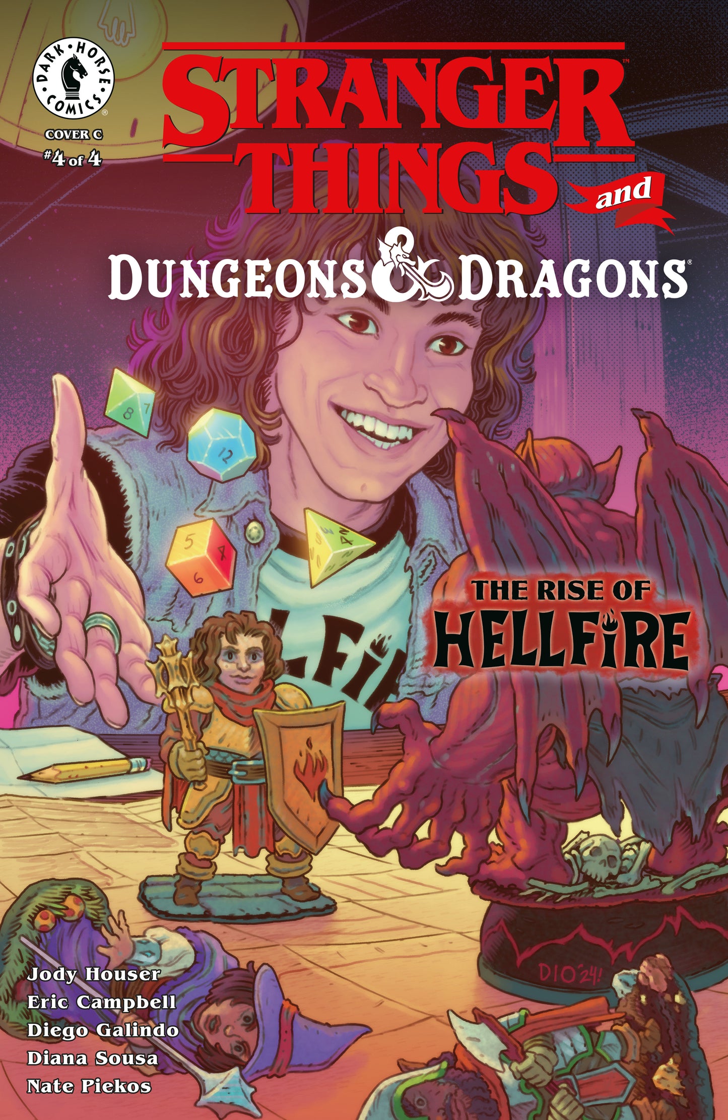 Stranger Things And Dungeons & Dragons: The Rise Of Hellfire #4 (Cover C) (Daniel Irizarri)