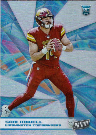 Panini Player Of The Day Football 2022 Foil Parallel Card 76 Sam Howell
