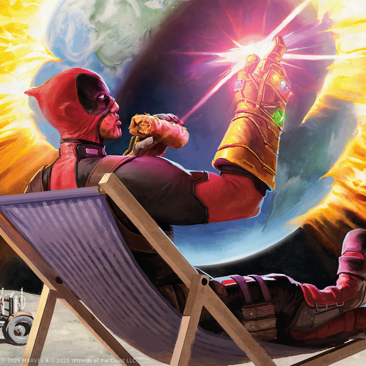 Magic MTG Secret Lair x Marvel's Deadpool Non-Foil Edition