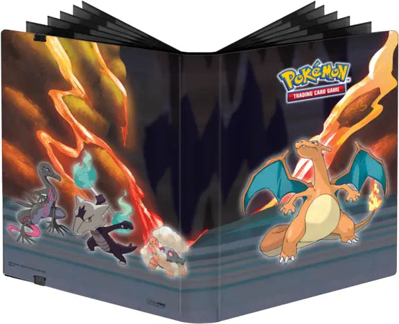 9-Pocket Pro Binder Scorching Summit for Pokémon